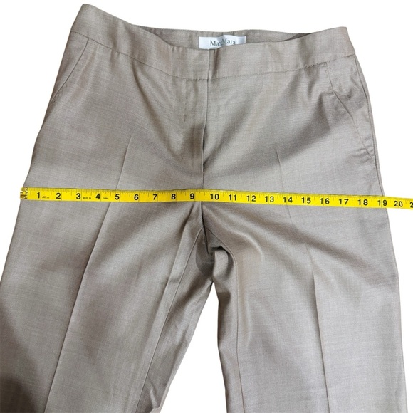 MaxMara wool and silk straight trousers - Picture 13 of 14